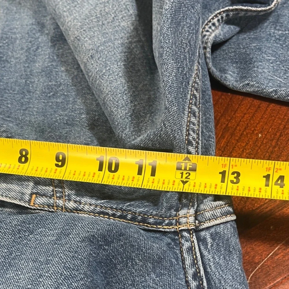 Levi's 505 Regular Fit Straight Leg Jeans Mens Tag 38x30 Measures 39x29 Blue EUC